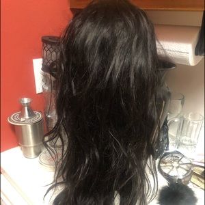 Human Hair Wig with Clips